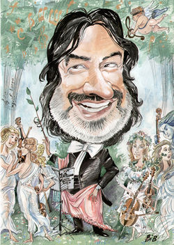 Шаржи в цвете