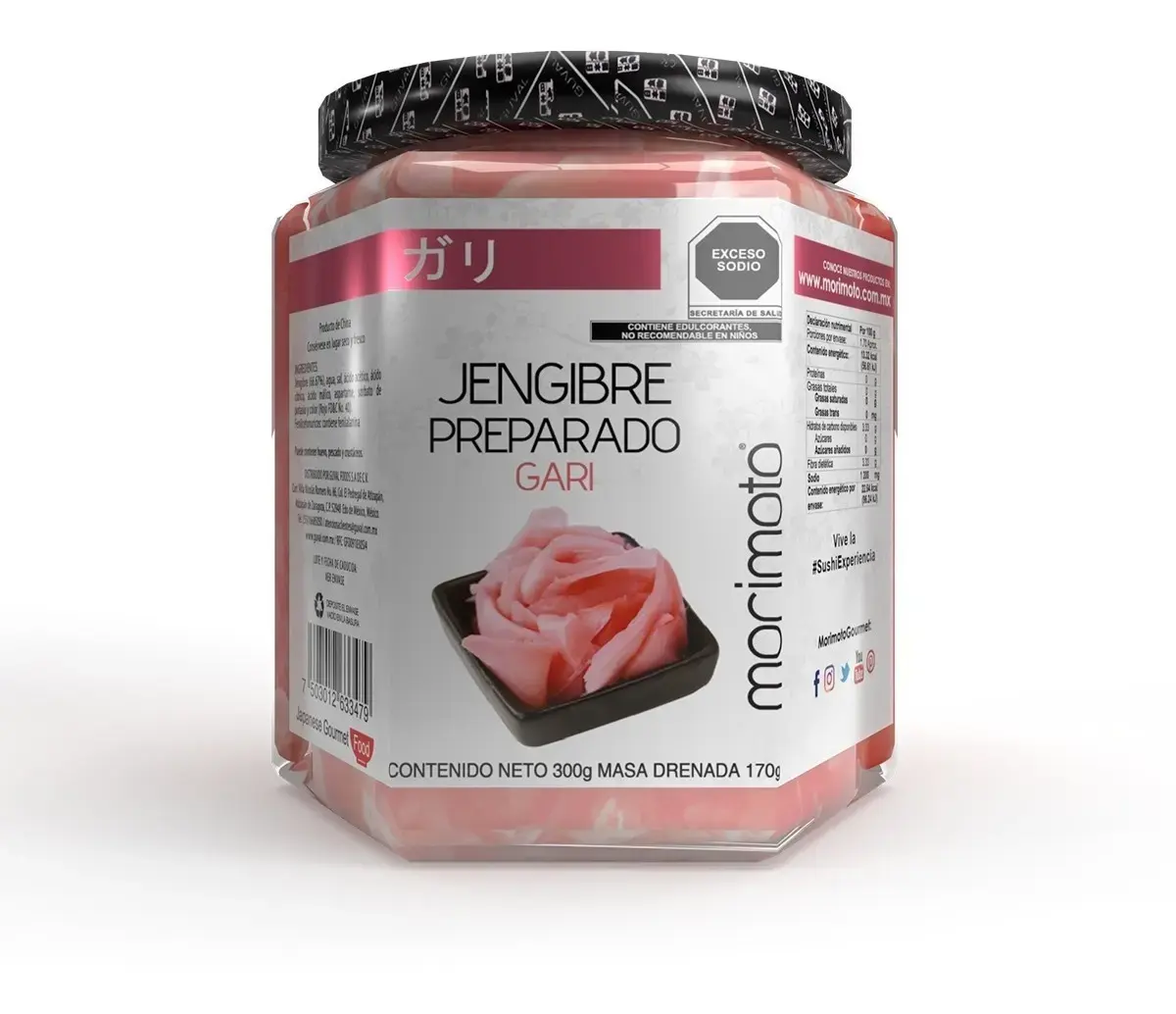GARI JENGIBRE MORIMOTO 300 G