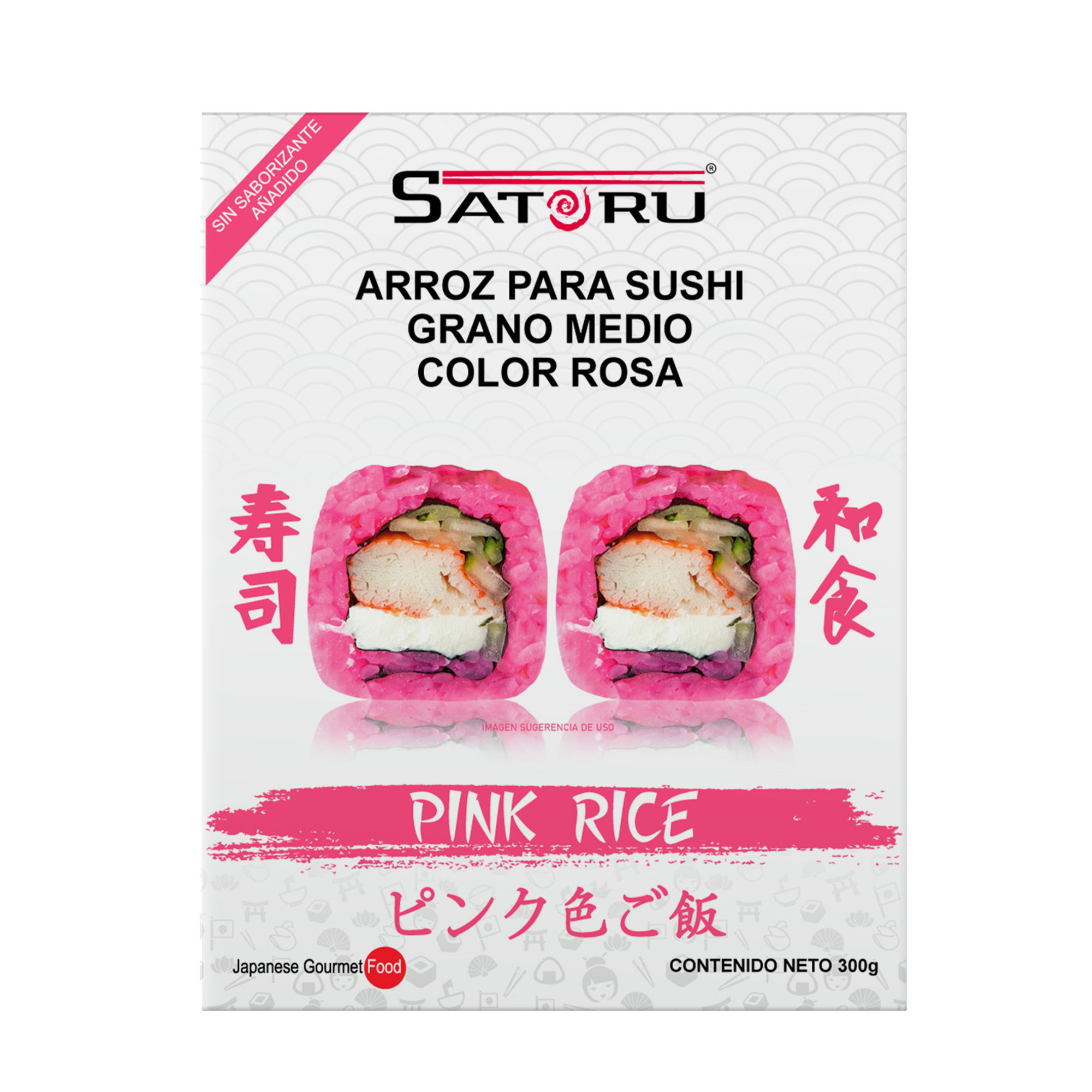 Arroz Rainbow Rosa 300 g SATORU