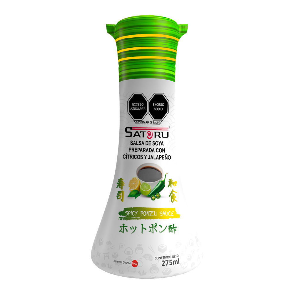 Salsa Ponzu Jalapeño 275 ml SATORU