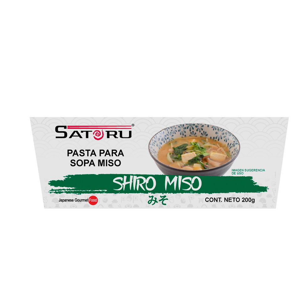 Miniatura: Pasta Miso Shiro 200 g SATORU