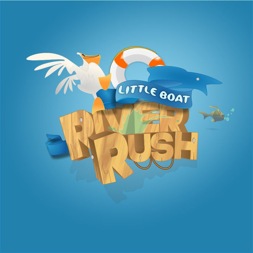 logo design river rush