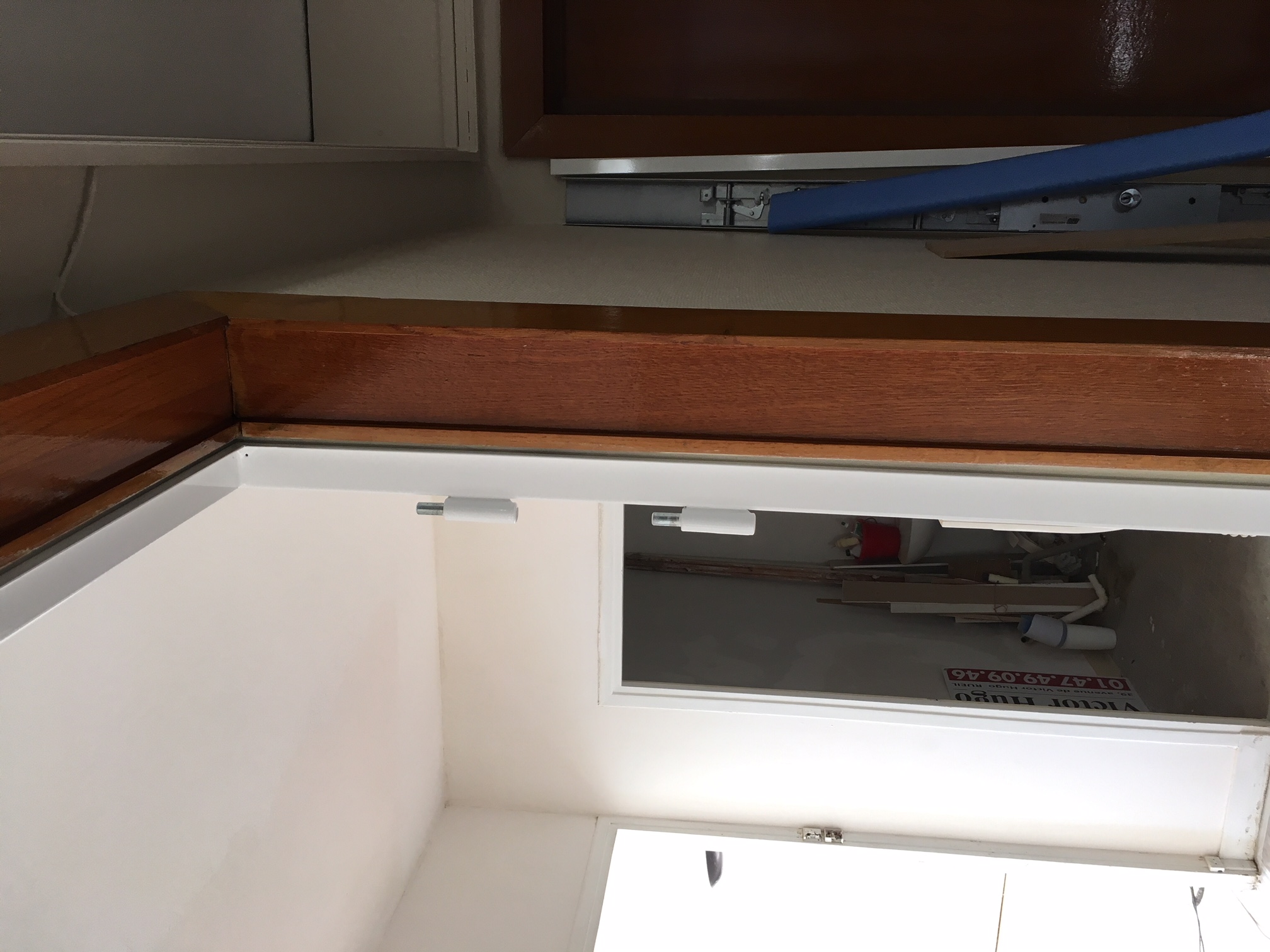 Installation du bâti blindé