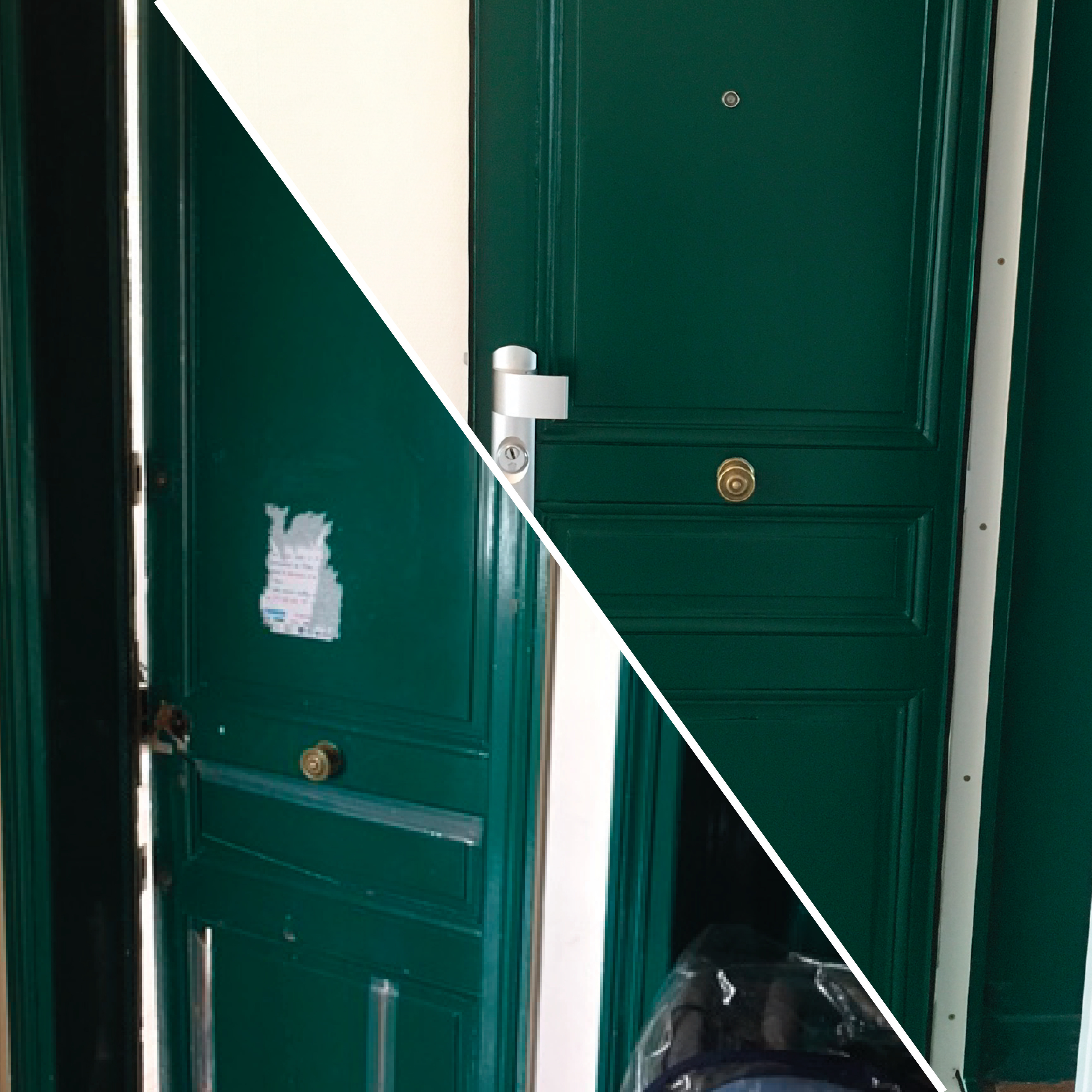 Blindage porte - 75018