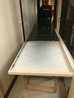 Porte blindée sur châssis existant
