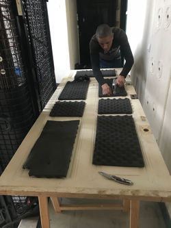 Préparation du châssis pour blindage