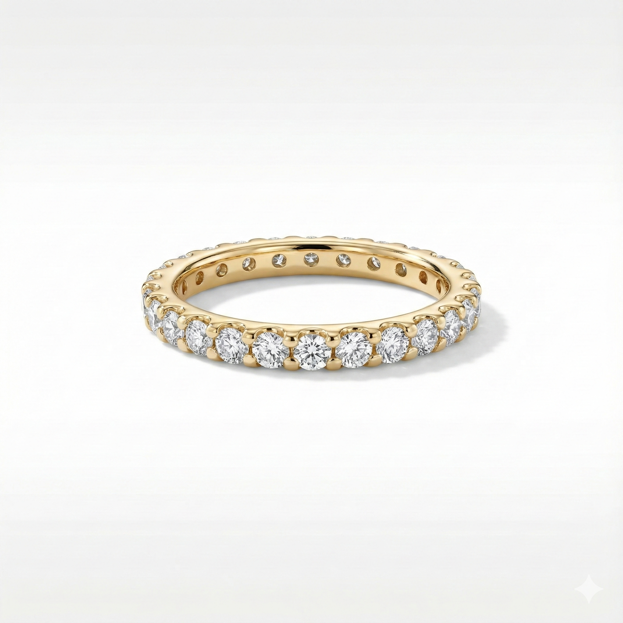 Channel Set Diamond Band