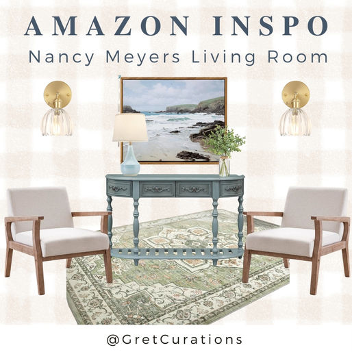 Amazon Inspo | Nancy Meyer's Family Room