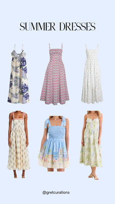 Timeless Summer Dresses You'll Wear All Season Long