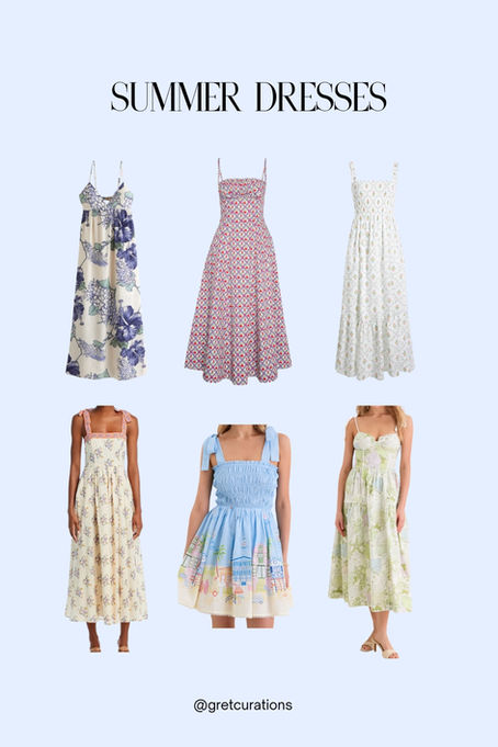 Timeless Summer Dresses You'll Wear All Season Long
