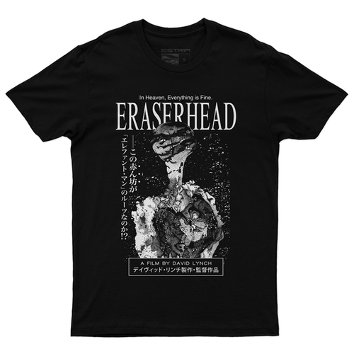 トップス Eraserhead Camiseta Eraserhead | Estria