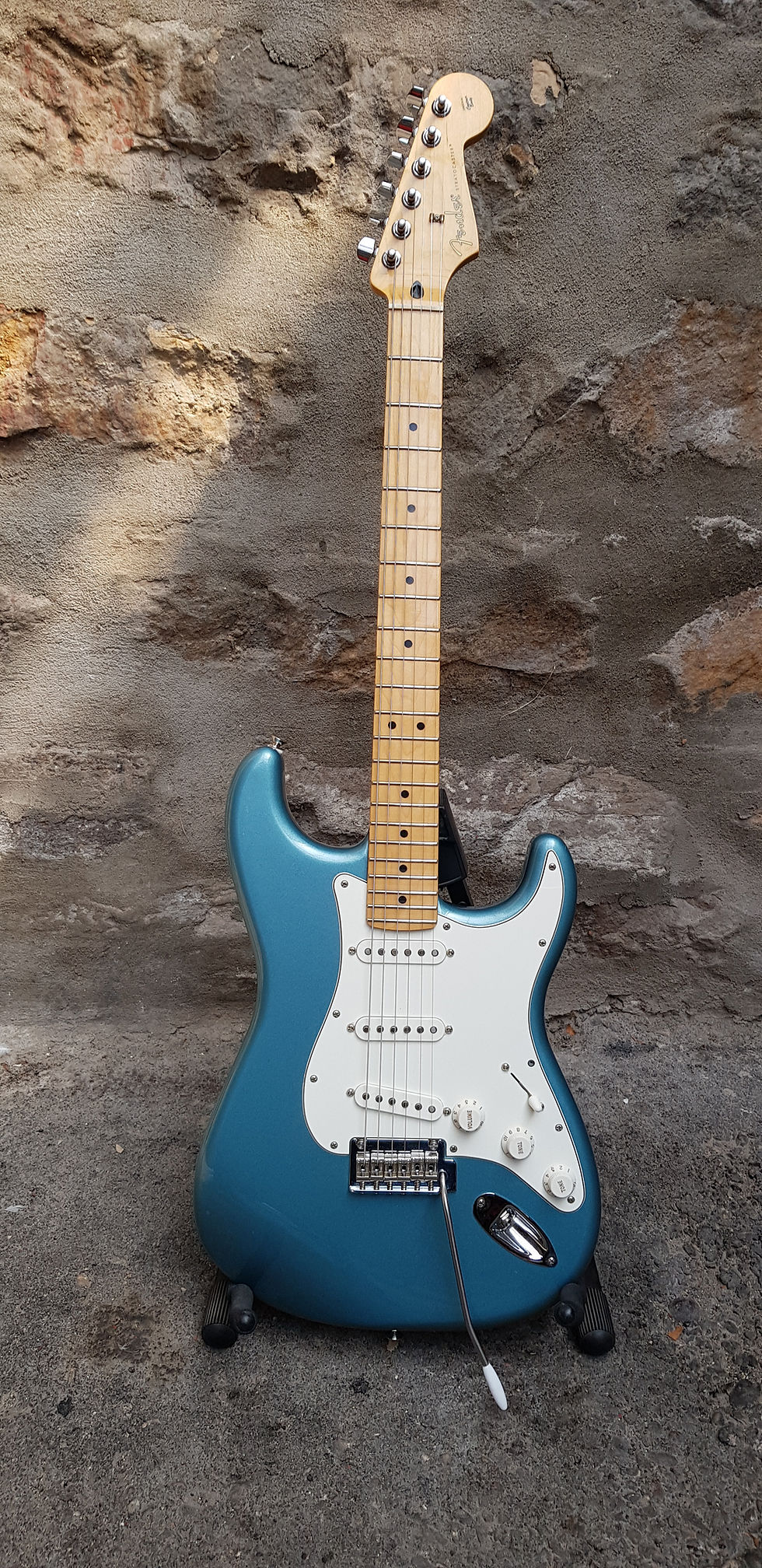 Thumbnail: Pre-owned Fender Player Stratocaster Tidepool, Maple neck