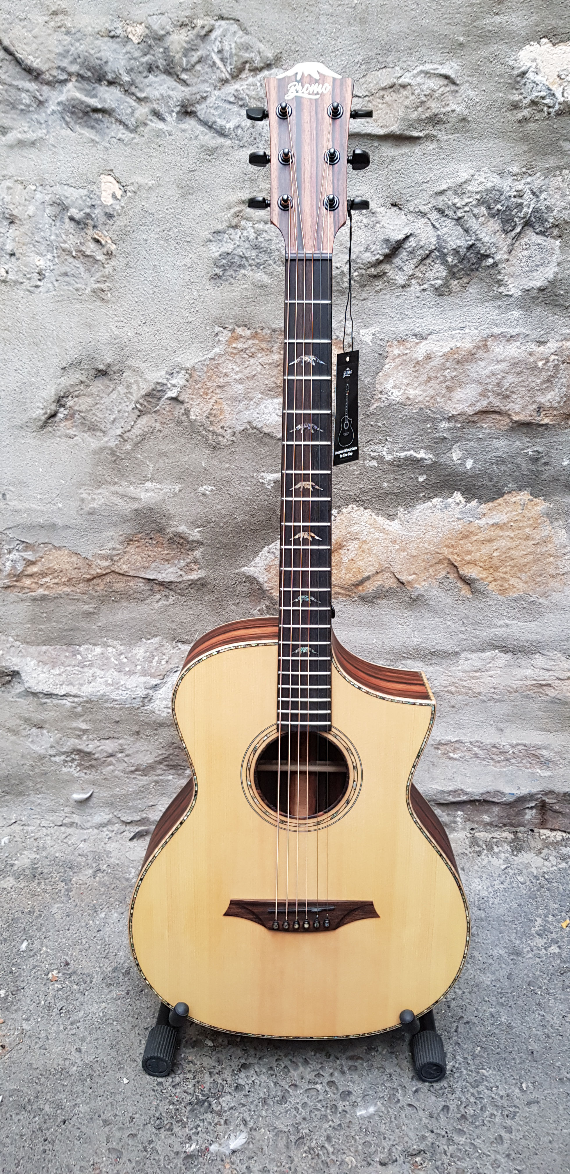 Bromo Bar5ce electro acoustic guitar