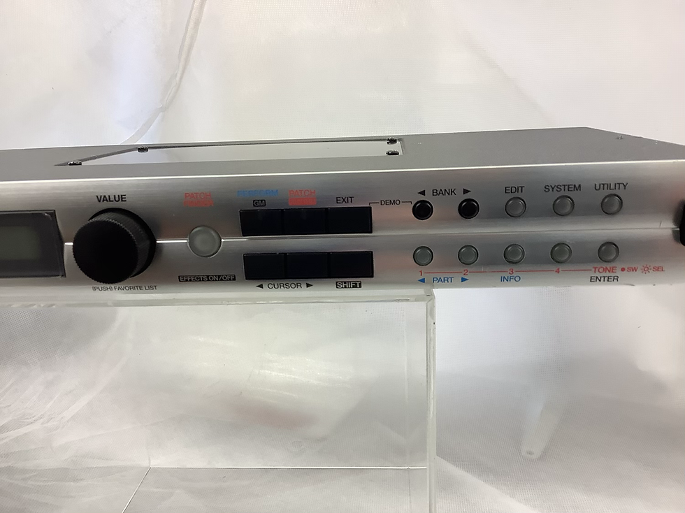 Thumbnail: Roland XV 5050 synthesizer module preowned