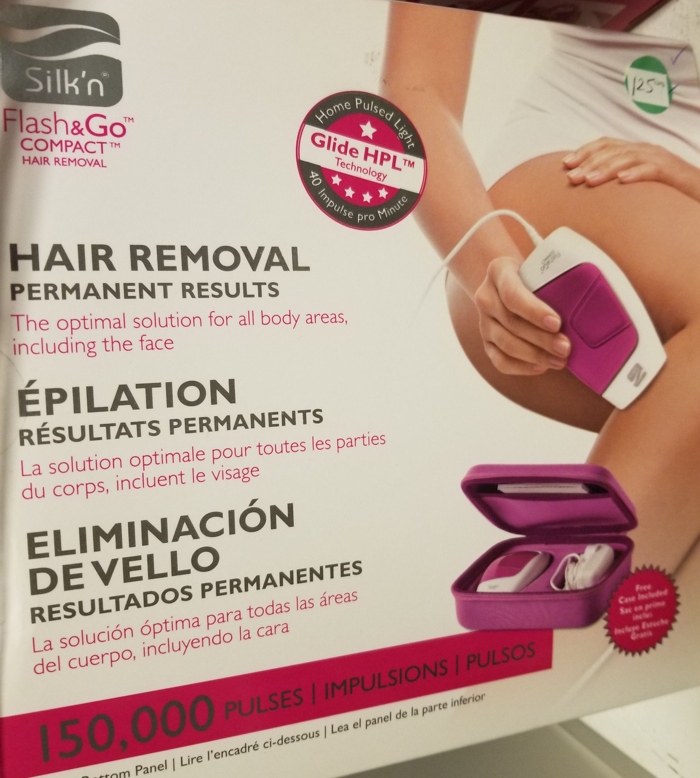 Flash and Go compact Hair Removal