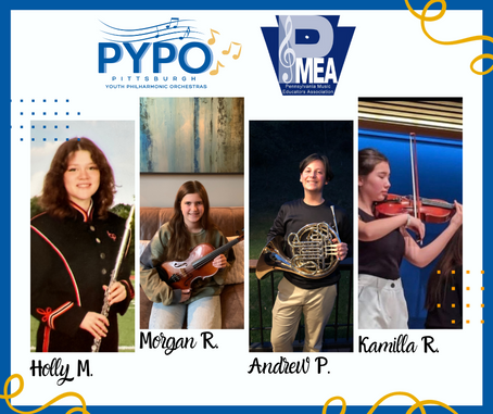 PYPO Musicians at PMEA🥳