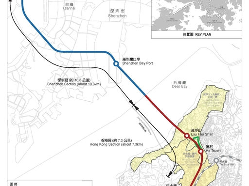 規劃跨境鐵路連接深圳前海,打造深港一小時通勤生活圈