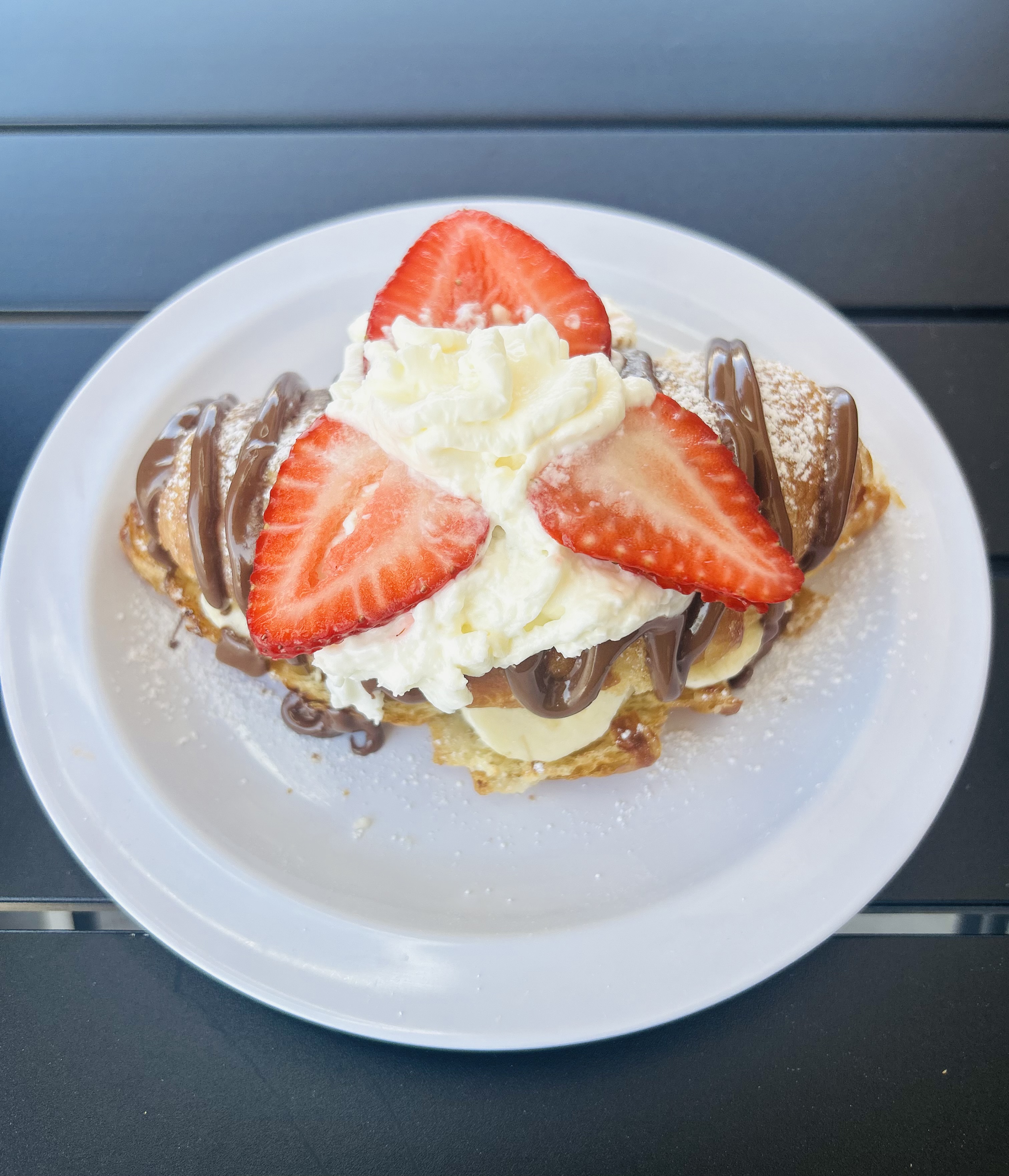Banana & Nutella Croissant
