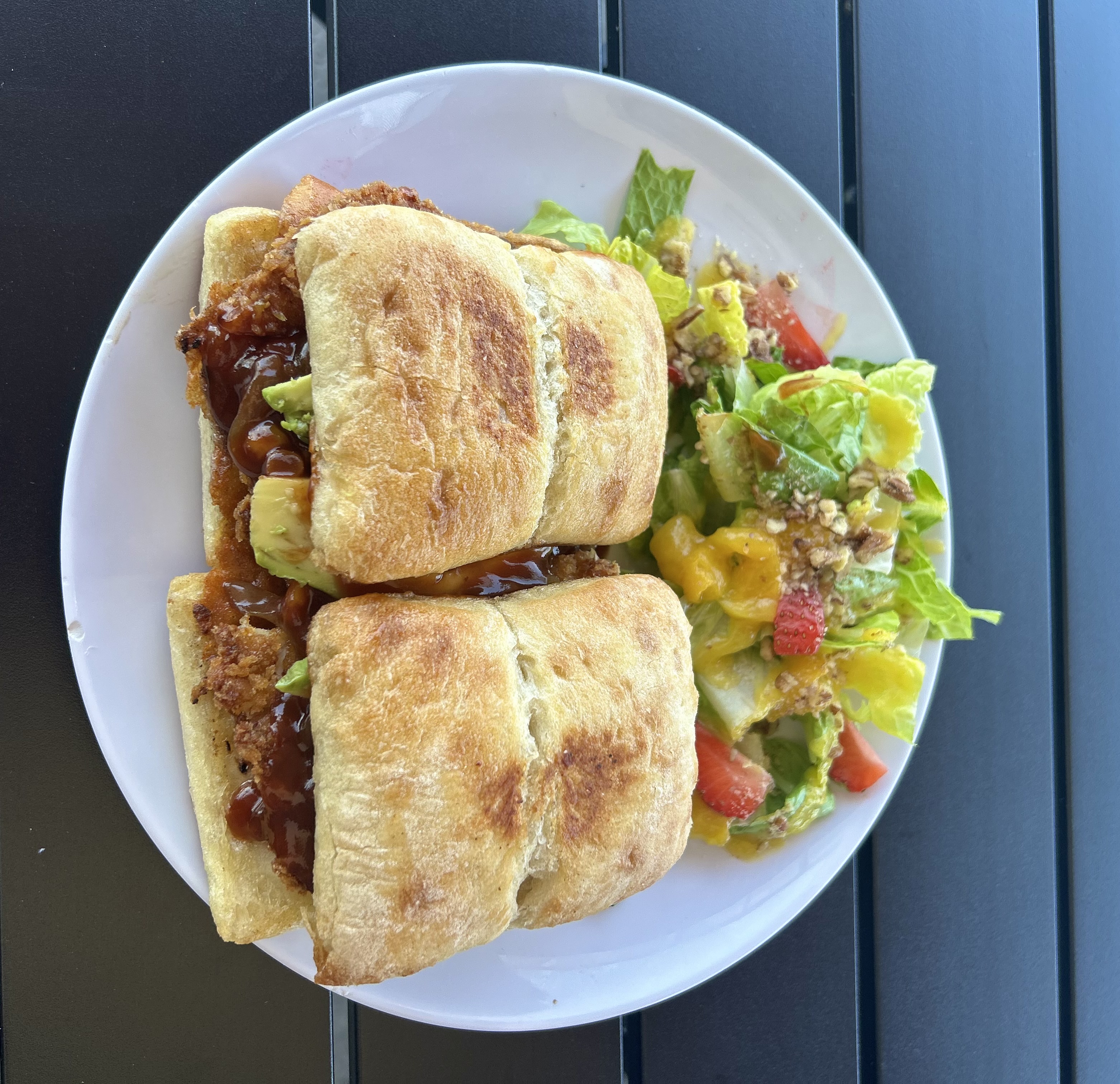 Crispy Honey Chicken Panini