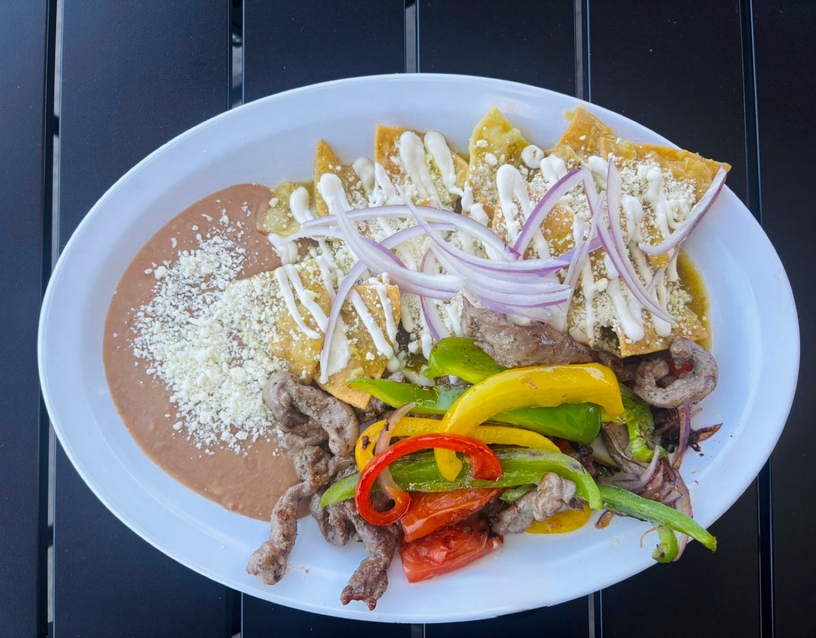 Beef Fajitas Breakfast