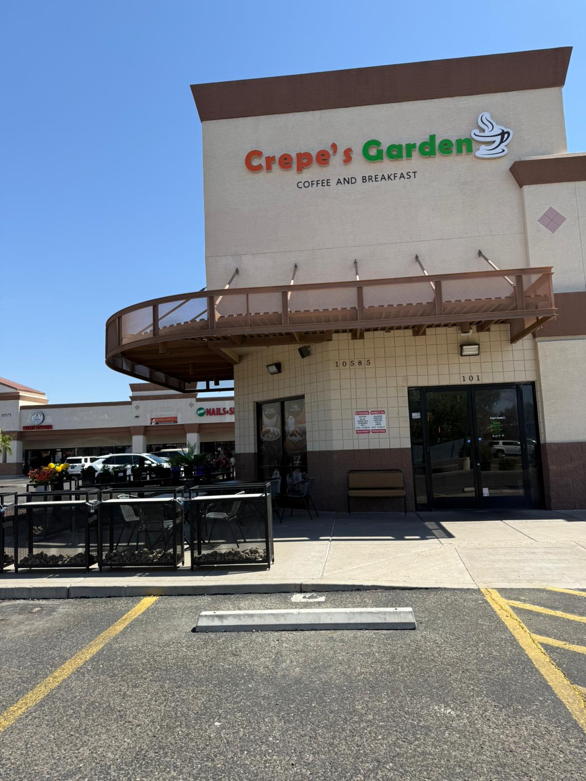 Crepes Garden restaurant location