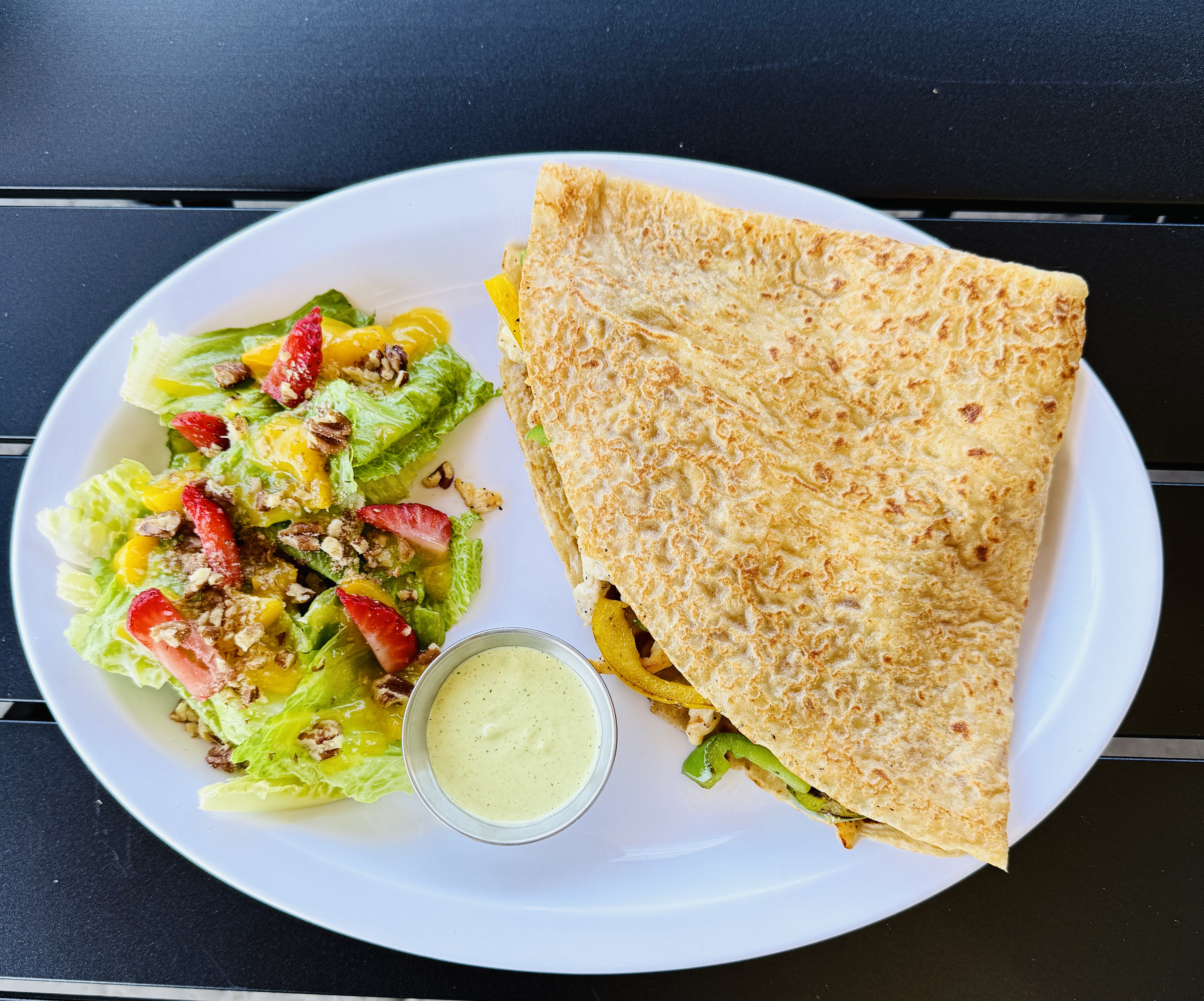 Chicken Fajitas Crepe