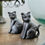 Thumbnail: Miniature Cast Iron Cats