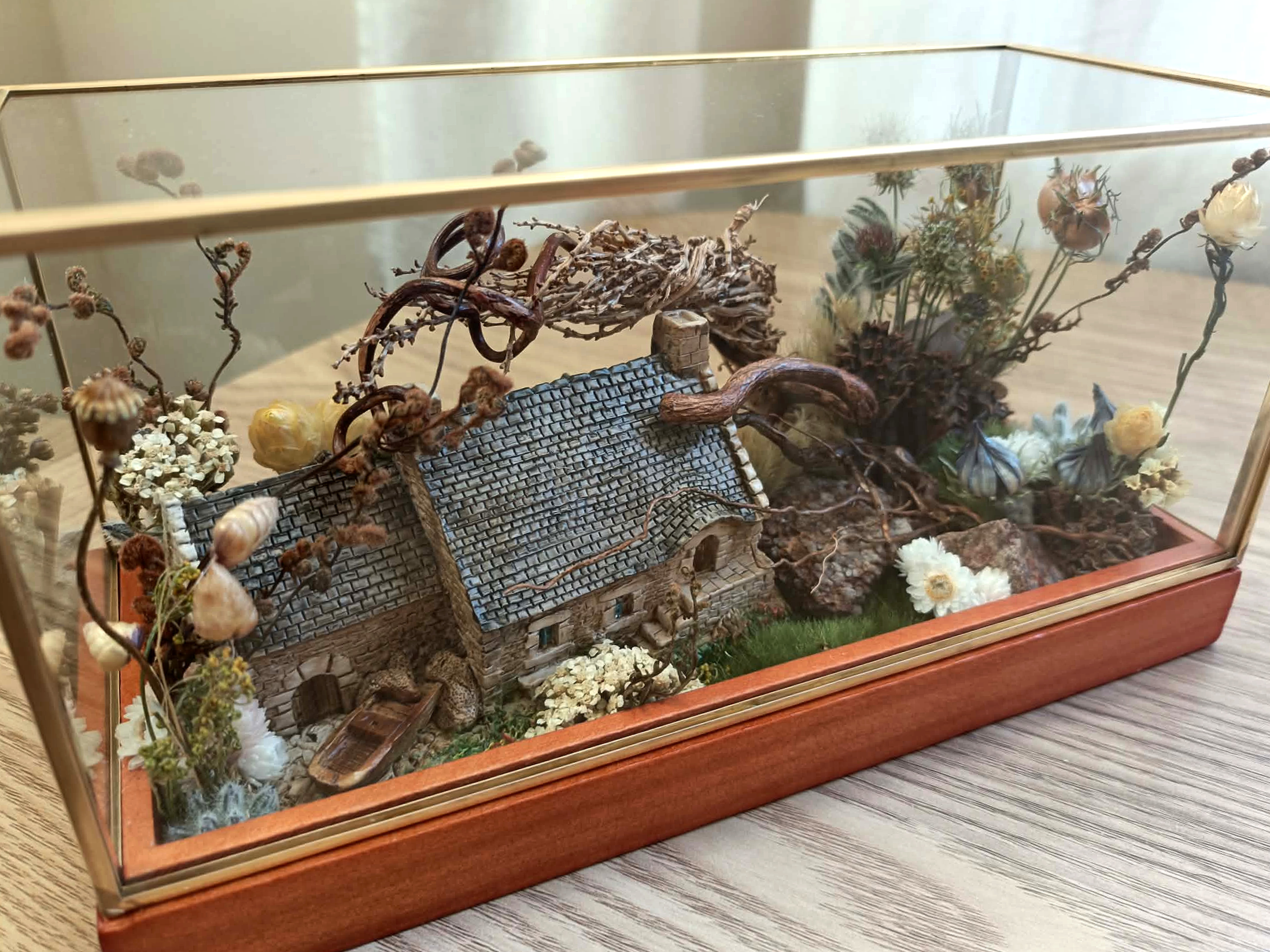 'Visions by the Lake' Everlasting Floral Art