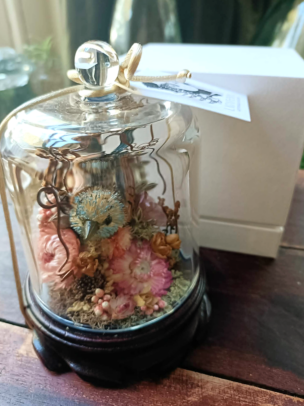 Thumbnail: 'Morning Song' Floral Art Dome