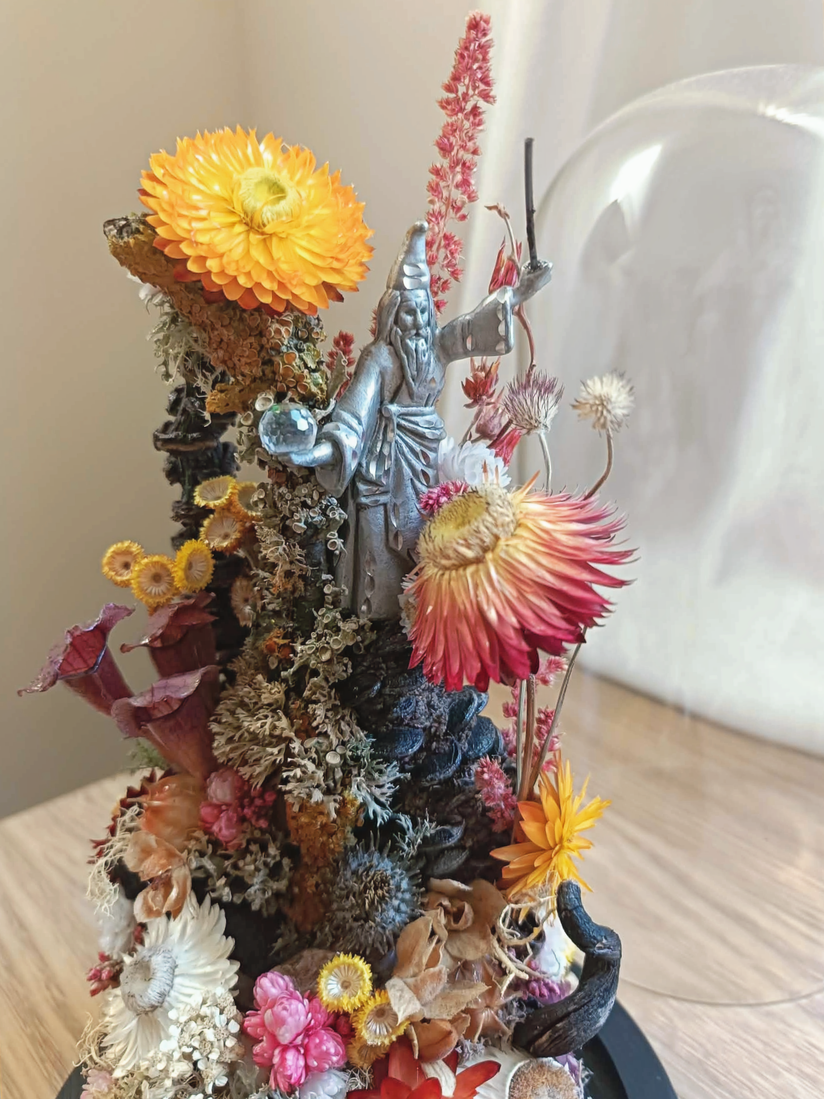 'Merlin's Magic Garden' Everlasting Art Terrarium
