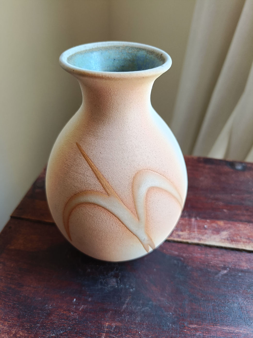 Thumbnail: Mini Dried Flower Posy & Vase