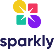 Sparkly logo color