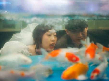 Vintage style & fun engagement photo session at San Francisco, CA