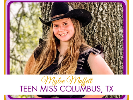 Introducing Teen Miss Columbus, TX!