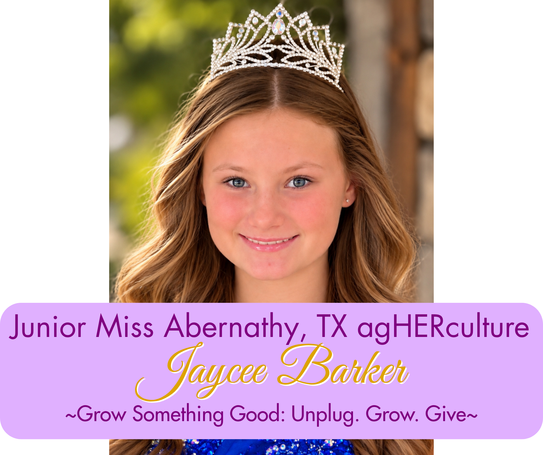 Jaycee Barker - Junior Miss Abernathy, TX