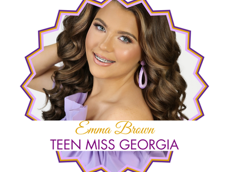Introducing Teen Miss Georgia!
