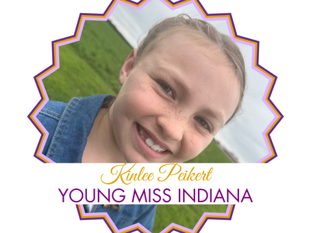 Introducing your 2025 Young Miss Indiana!