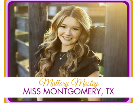 Introducing Miss Montgomery, TX!