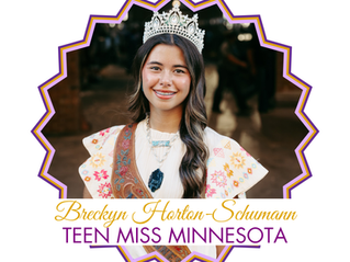 Introducing your 2026 Teen Miss Minnesota