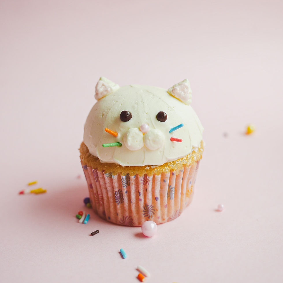 Thumbnail: Cakey cat cupcake 25 Oct