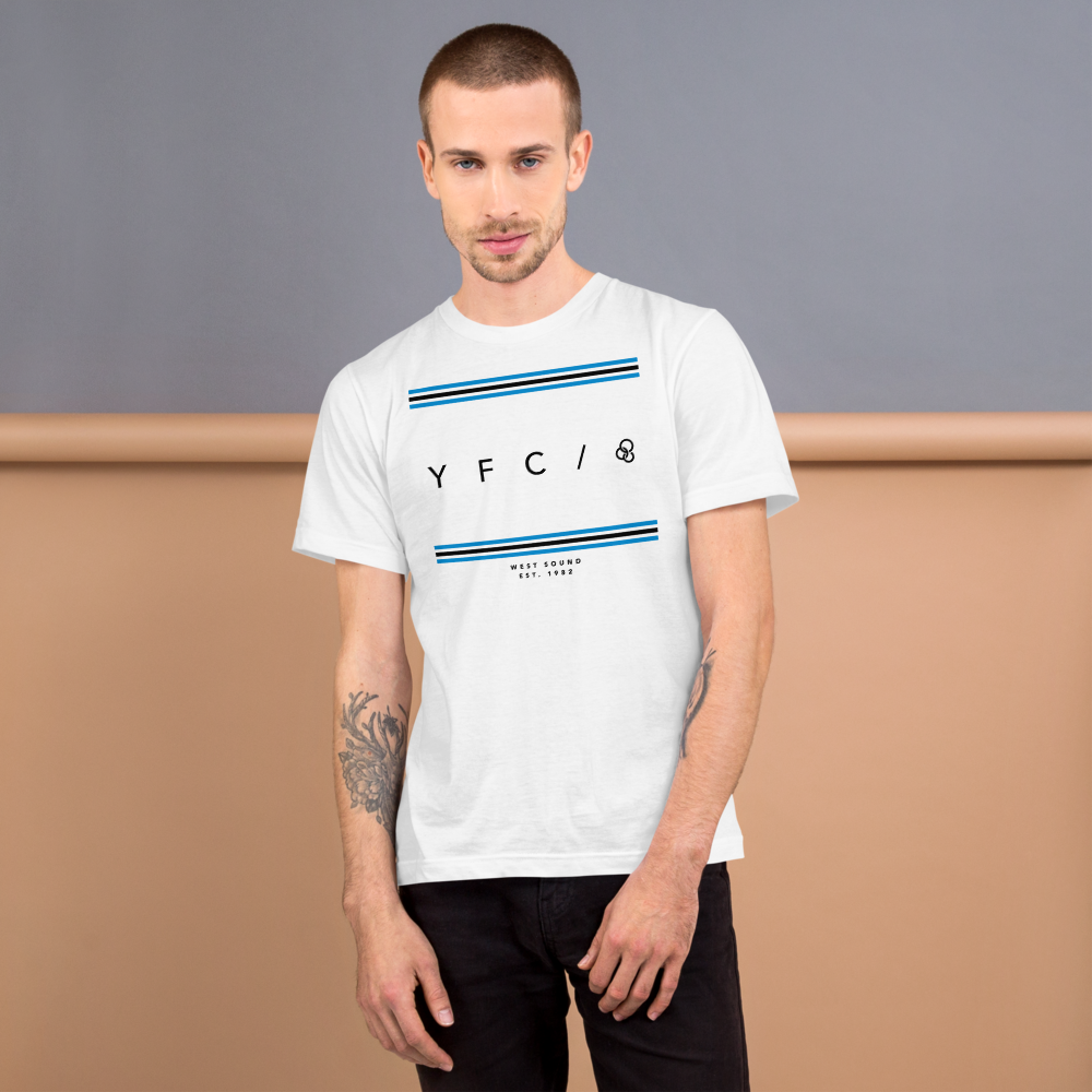 YFC Stripes - White T-shirt