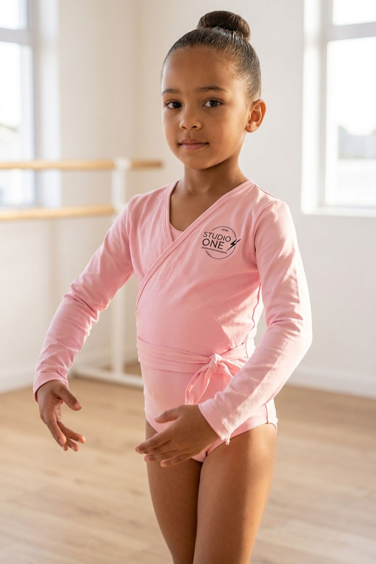 Thumbnail: Ballet Jersey Wrap-Top