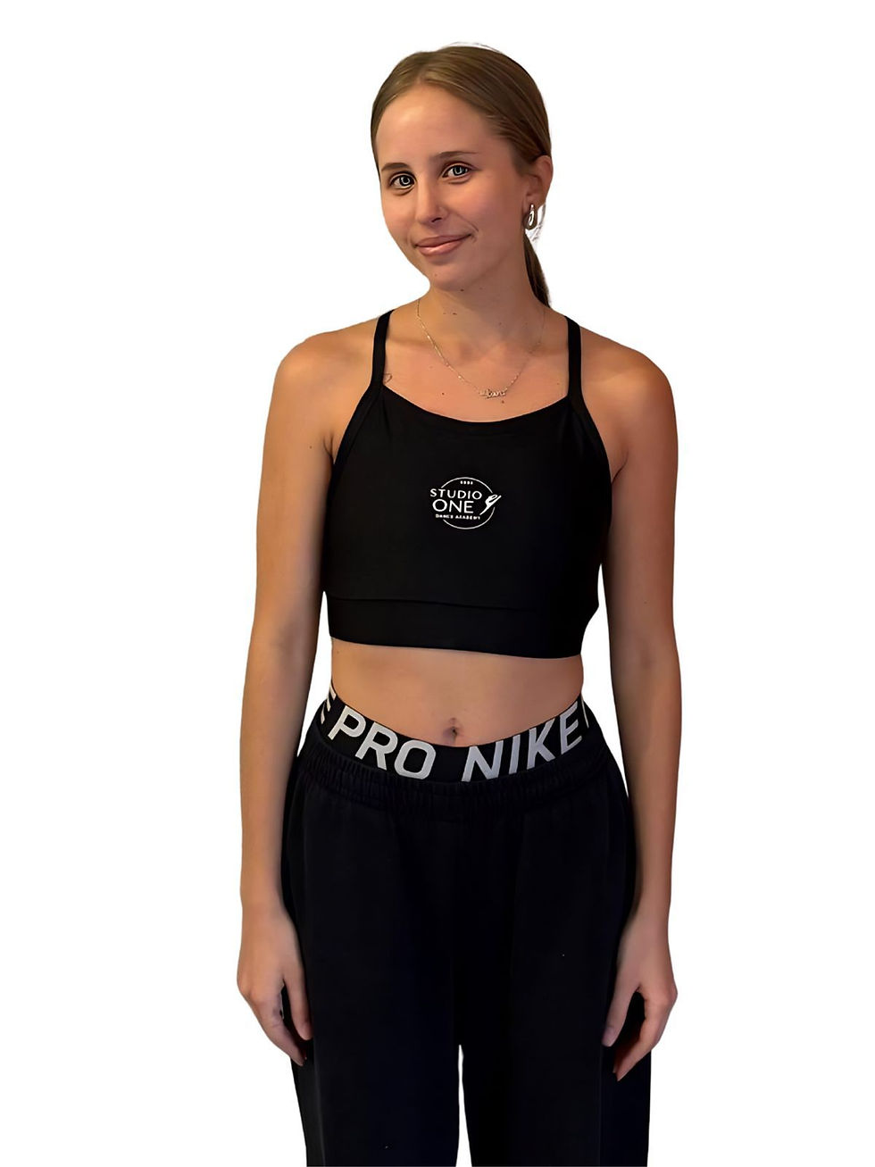 Thumbnail: Spaghetti Strap Crop Top Activewear Sold at all Studio One Studio Locations | Brackenfell, Durbanville, Paarl & Franschhoek 