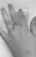 Thumbnail: ashes in glass ring, ashes jewellery, memorial ring