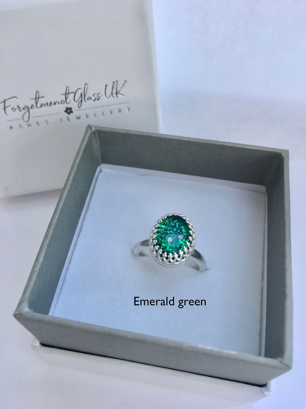 Thumbnail: cremation ashes ring
