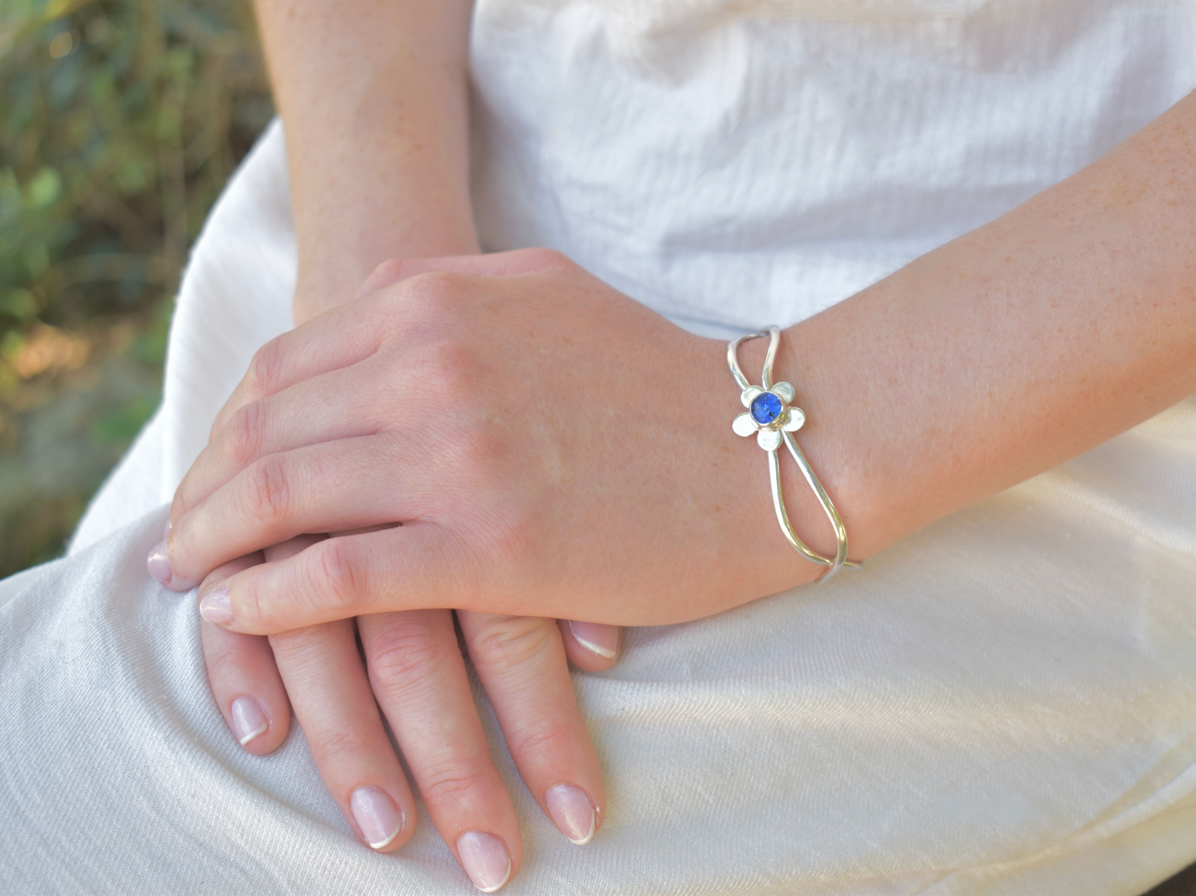 Forget-me-not bracelet
