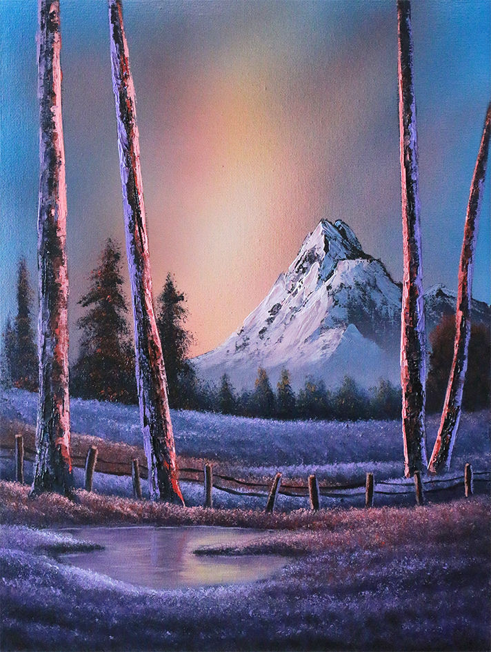 Serene sunset
