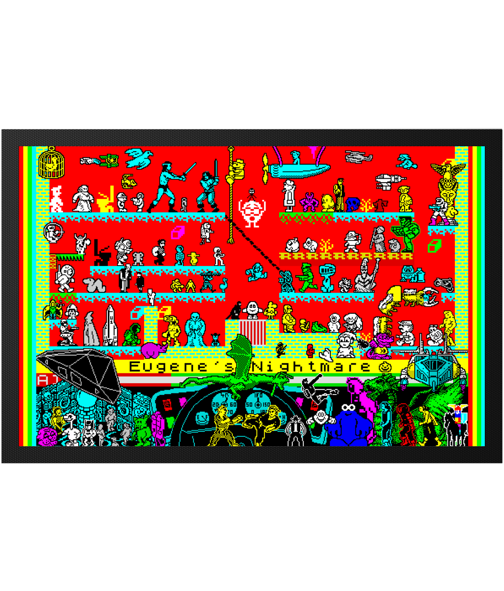 Eugene's Nightmare interior doormat