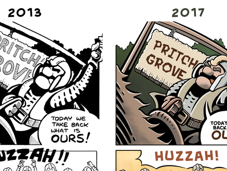 Bringing Color to the Dragon Lord Saga