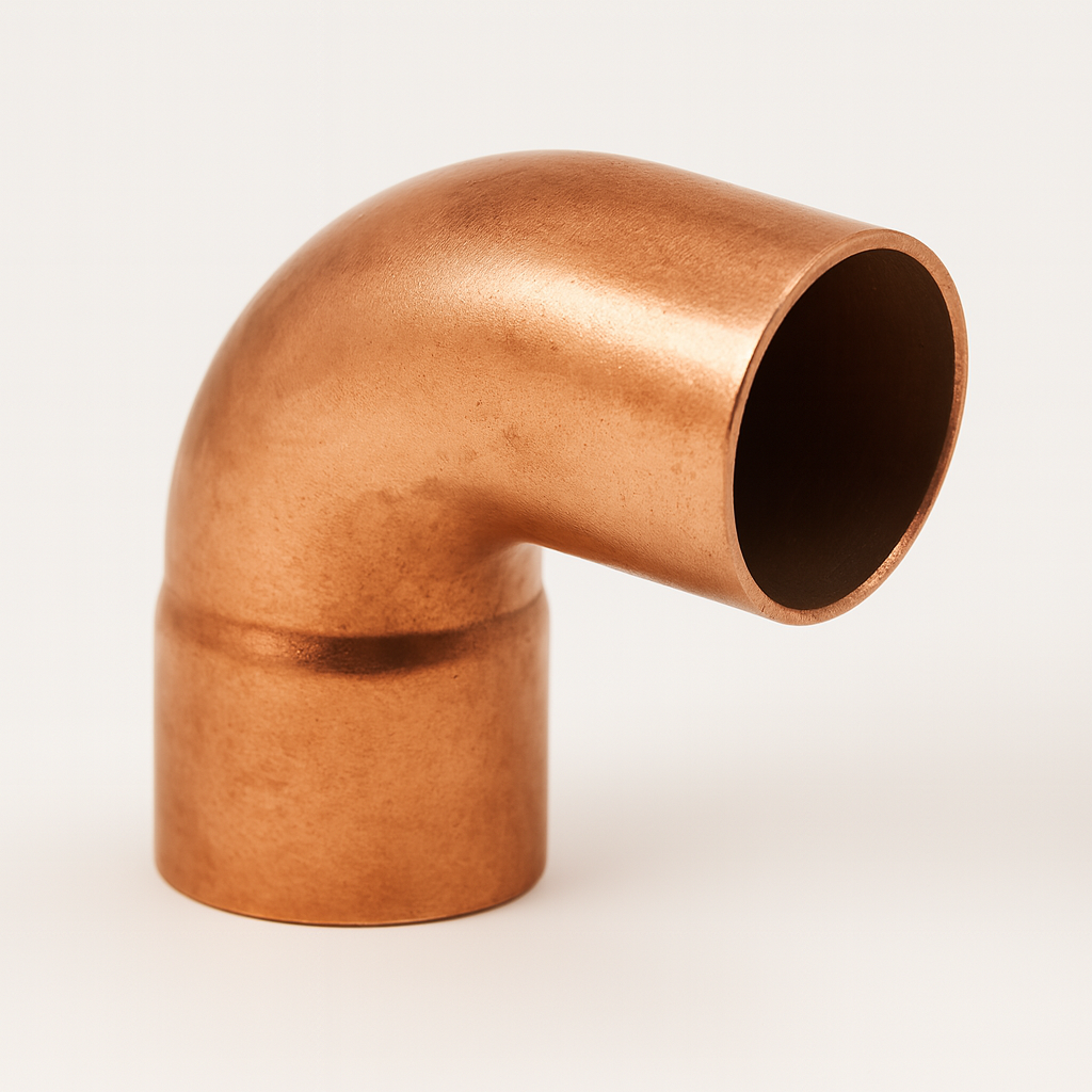 Copper DWV 90° Street Elbow, 1-1/2"